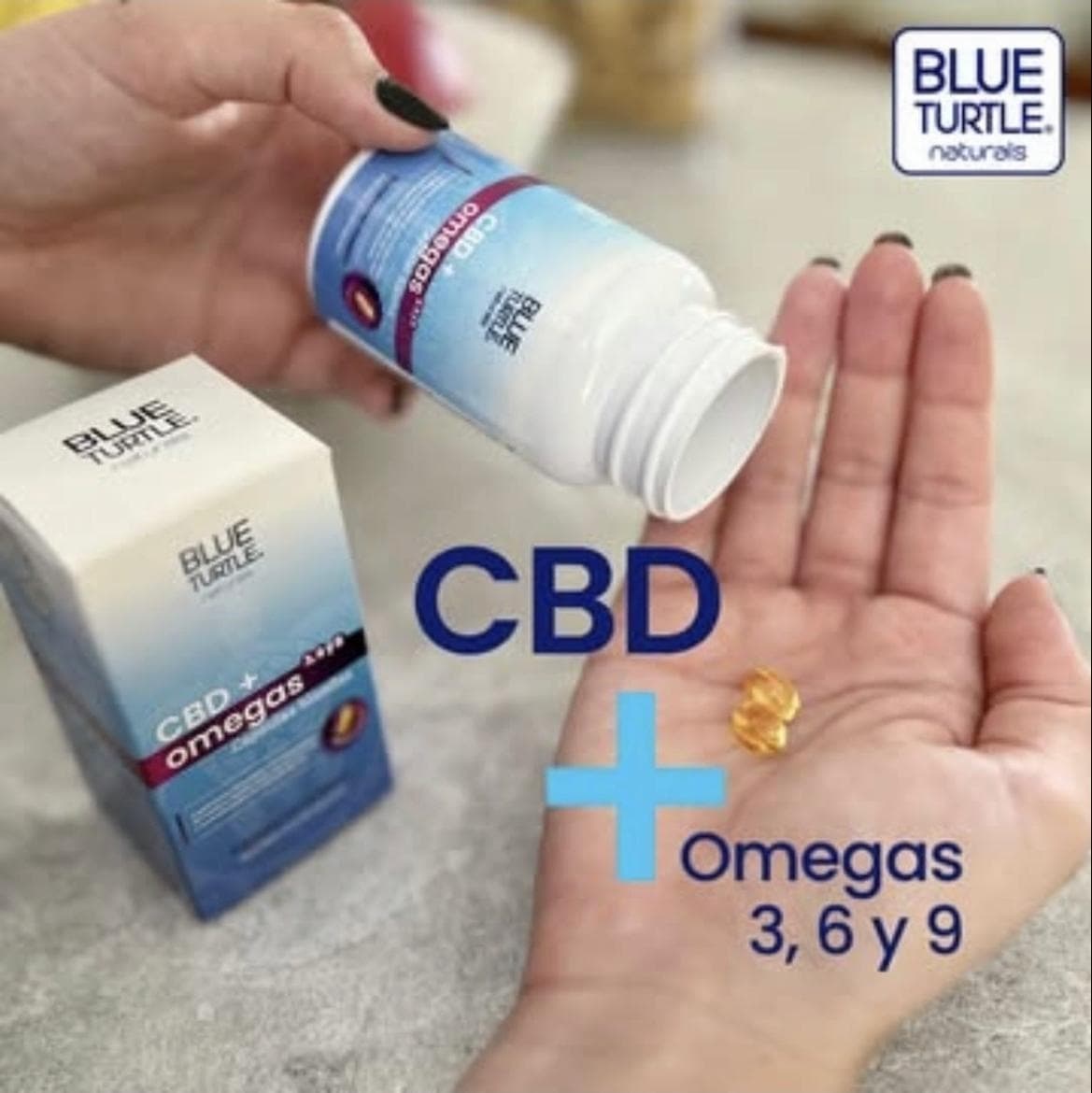 Omega 3 6 y 9 + CBD