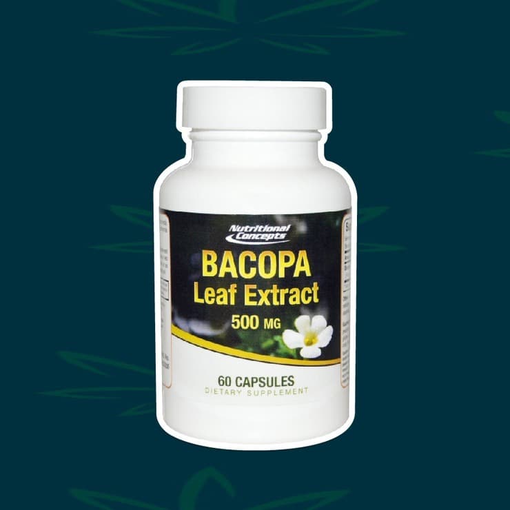 Bacopa Leaf Extract 500mg
