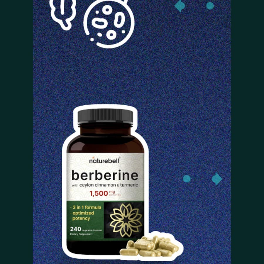 Berberine Turmeric + Cinnamon 1500mg