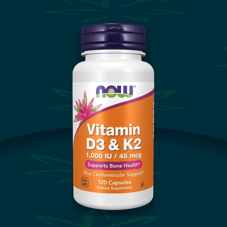 Vitamin D-3 and K-2